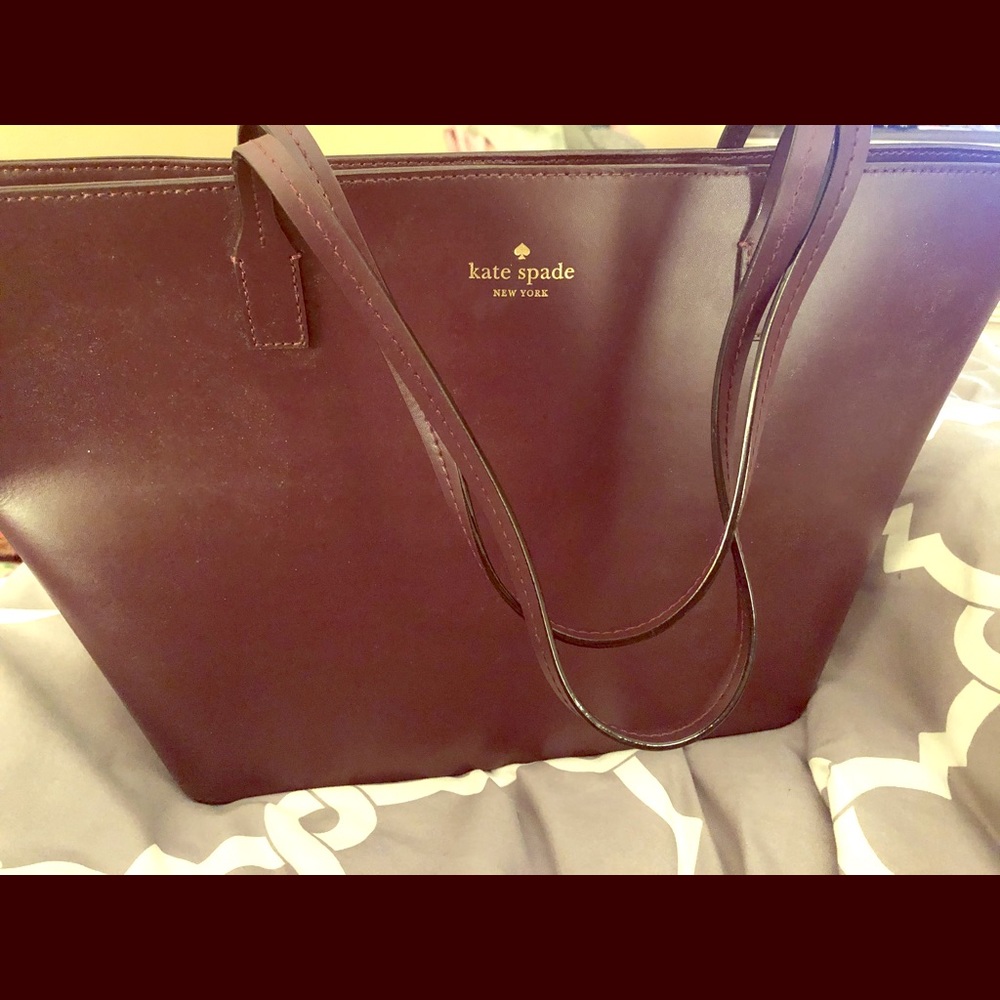 Burgundy Kate Spade Purse